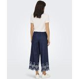 Jacqueline de Yong - Lange Damesbroek - Blauw - 100% Katoen