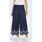 Jacqueline de Yong - Lange Damesbroek - Blauw - 100% Katoen