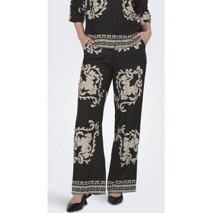 JDY - Broek - Blauw - Geweven Stof - Elastische Tailleband