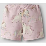 Biologisch Katoen - Shorts - All-Over Print - Elastische Taille - Regular Fit