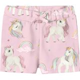 Biologisch Katoen - Shorts - All-Over Print - Elastische Taille - Regular Fit