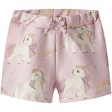 Biologisch Katoen - Shorts - All-Over Print - Elastische Taille - Regular Fit