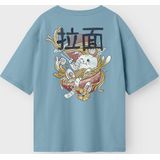 T-shirt - Ronde Hals - Korte Mouwen - Jersey - Zachte Print