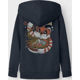 Regular Fit Hoodie - Sweatshirt - Groen - Geborstelde Sweatstof