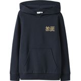 Regular Fit Hoodie - Sweatshirt - Groen - Geborstelde Sweatstof