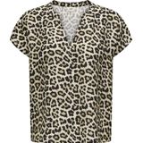 JDY - Top - V-Hals - Korte Mouwen - Regular Fit