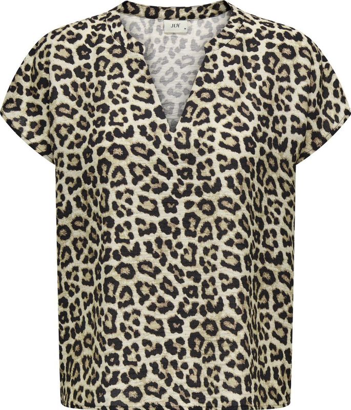 JDY - Top - V-Hals - Korte Mouwen - Regular Fit