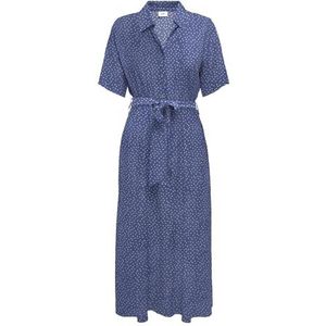 JdY Jdystarsezen Life 2/4 Mididress WVN Noos, blue indigo, L