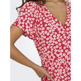 Jacqueline De Yong - Sezen Life Dress - Jurk - Rood