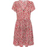 Jacqueline De Yong - Sezen Life Dress - Jurk - Rood