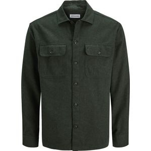 Jack & Jones - Jjecharge Overshirt LS Noos - Flesgroen - Overhemd