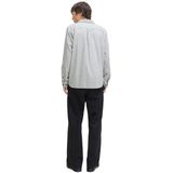 Jack & Jones - JJECLASSIC MELANGE SHIRT - Overhemd - Grijs - Regular Fit