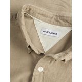 Jack & Jones - JJECLASSIC CORD SHIRT - Overhemd - Grijs - Regular Fit