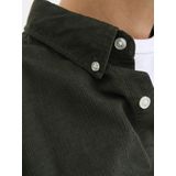 Jack & Jones - JJECLASSIC CORD SHIRT - Overhemd - Groen - Regular Fit