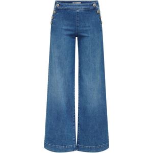 Only - ONLMADISON - Jeans - Medium Blue - Stretchdenim
