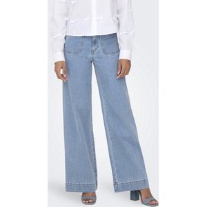 ONLY wide leg jeans light blue denim