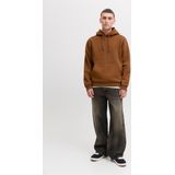 Hoodie - Geborstelde Stof - Zacht - Relaxte Pasvorm - Kangoeroezak