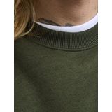 Jack & Jones - Jjebradley Sweat Crew Noos - Gemêleerde Trui - Groen