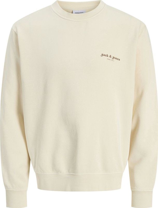 Sweatshirt - Ronde Hals - Lange Mouwen - Relaxte Pasvorm - Katoen/Gerecycled Polyester