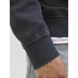 Sweater - Ronde Hals - Lange Mouwen - Grijs - 80% Katoen, 20% Gerecycled Polyester