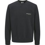 Sweater - Ronde Hals - Lange Mouwen - Grijs - 80% Katoen, 20% Gerecycled Polyester