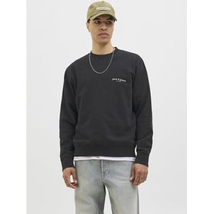 Sweater - Ronde Hals - Lange Mouwen - Grijs - 80% Katoen, 20% Gerecycled Polyester