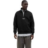 Jack & Jones - Soho Quarter - Sweatshirt - Met Rits - Hoge Hals - Lange Mouwen