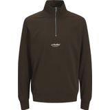 Jack & Jones - Soho Quarter - Sweatshirt - Met Rits - Hoge Hals - Lange Mouwen