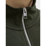 Jack & Jones - Soho Quarter - Sweatshirt - Met Rits - Hoge Hals - Lange Mouwen