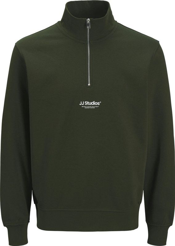Jack & Jones - Soho Quarter - Sweatshirt - Met Rits - Hoge Hals - Lange Mouwen