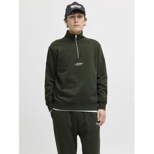 Sweater - Zwart - Biologisch Katoen - Relaxte Pasvorm