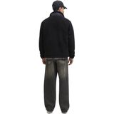 Jack & Jones - JJESOHO TEDDY JACKET - Heren Jas - Zwart - Regular Fit