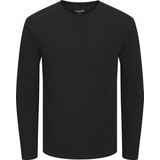 Jack & Jones - JJEORGANIC BASIC TEE LS O-NECK NOOS - T-shirt - Zwart - Lange Mouwen