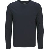 Jack & Jones - JJEORGANIC BASIC TEE LS O-NECK NOOS - Longsleeve - Navy Blazer