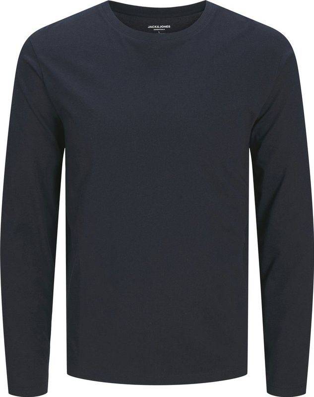 Jack & Jones - JJEORGANIC BASIC TEE LS O-NECK NOOS - Longsleeve - Navy Blazer