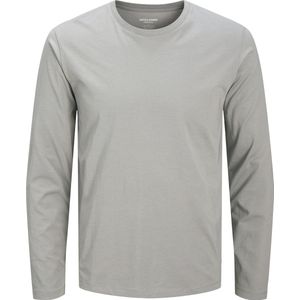 Jack & Jones - JJEORGANIC BASIC TEE LS O-NECK NOOS - Ultimate Grey - Longsleeve