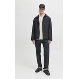 Polo - Lichtgrijs - Jersey - Lange Mouwen - Regular Fit