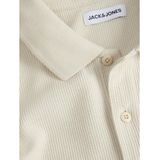 Polo - Lichtgrijs - Jersey - Lange Mouwen - Regular Fit