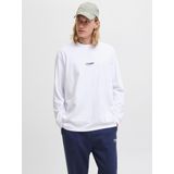 Jack & Jones - JJESOHO TEE LS CREW NECK NOOS - Shirt - Wit - Lange Mouwen