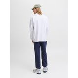 Jack & Jones - JJESOHO TEE LS CREW NECK NOOS - Shirt - Wit - Lange Mouwen