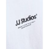 Jack & Jones - JJESOHO TEE LS CREW NECK NOOS - Shirt - Wit - Lange Mouwen