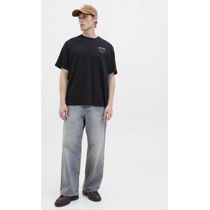 Jack en Jones - T-shirt - Zwart - Katoenmix