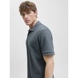 Jack & Jones - JJEAUSTIN POLO SS NOOS - Poloshirt - Stormy Weather