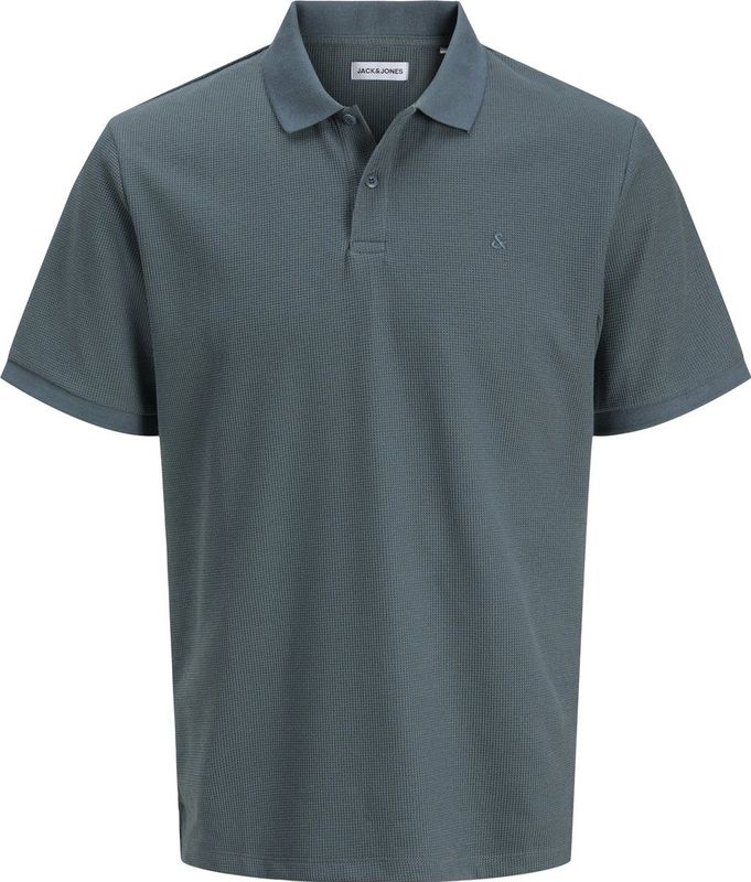 Jack & Jones - JJEAUSTIN POLO SS NOOS - Poloshirt - Stormy Weather