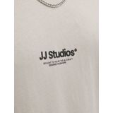 Jack & Jones - JJESOHO TEE SS CREW NECK - T-shirt - Moonbeam - Korte Mouwen