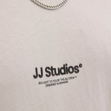 Jack & Jones - JJESOHO TEE SS CREW NECK - T-shirt - Moonbeam - Korte Mouwen