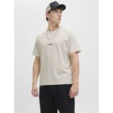 Jack & Jones - JJESOHO TEE SS CREW NECK - T-shirt - Moonbeam - Korte Mouwen