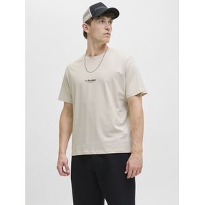 Jack & Jones - JJESOHO TEE SS CREW NECK - T-shirt - Moonbeam - Korte Mouwen