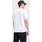 Jack & Jones - JJESOHO T-shirt - Kleur White - Materiaal Katoen