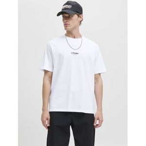 Jack & Jones - JJESOHO T-shirt - Kleur White - Materiaal Katoen